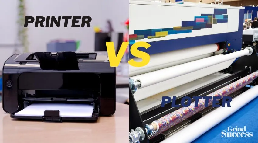 Differences Between Printers and Plotters